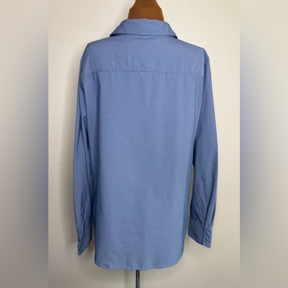 The North Face Light Blue Casual Button Down Shirt Side Pocket Size XL - Picture 2 of 10